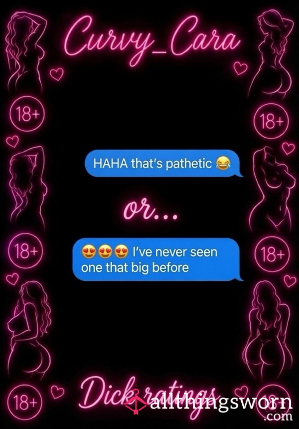 🍆 D*ck Ratings 🍆