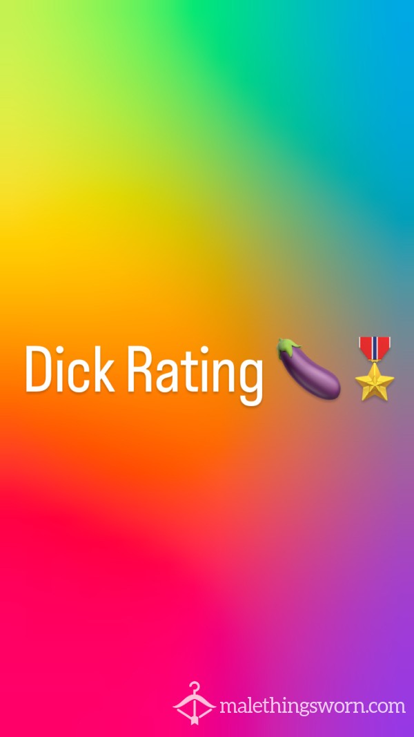 D*ck Ratings