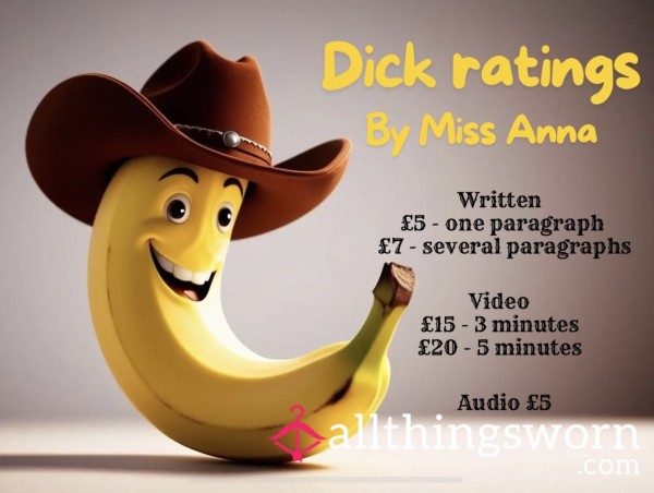 D*ck Ratings 😝🤩