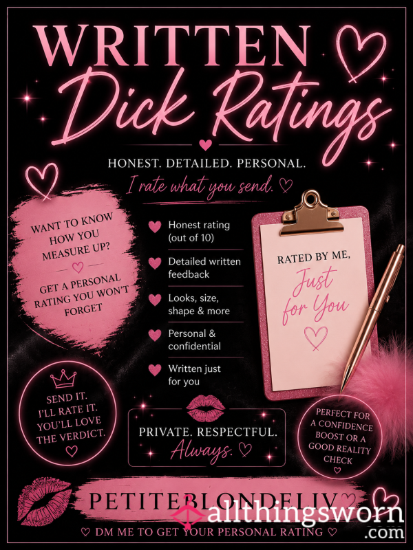 D*ck Ratings 🍆🤭