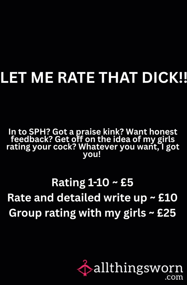 D*ck Ratings 🍆🍆