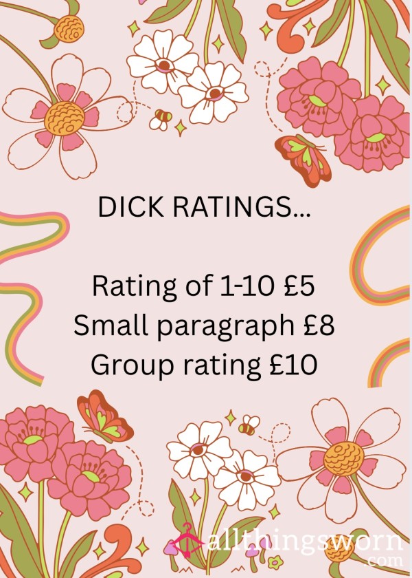 D*ck Ratings