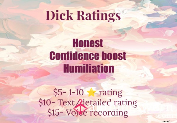 D*ck Ratings