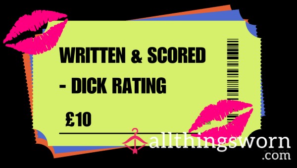 🍆 D*ck Ratings —