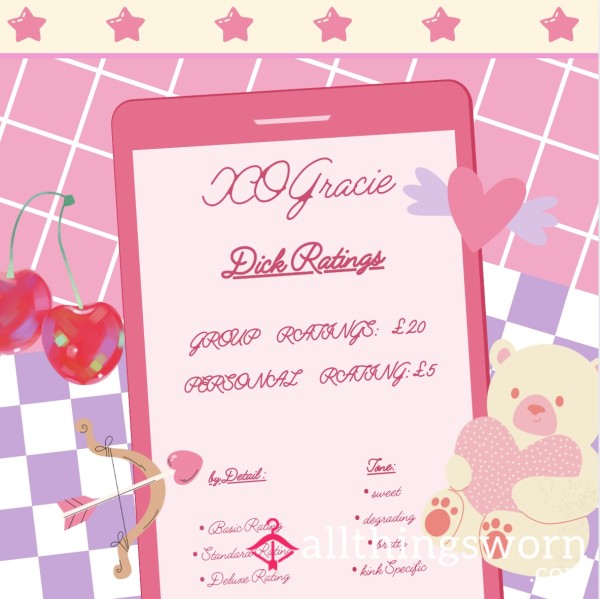 🍒 D*ck RATINGS 🍒