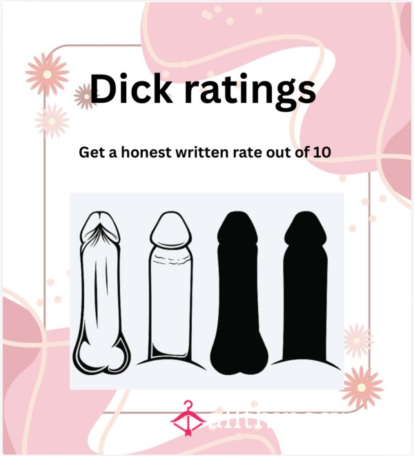 D*ck Ratings 🍆