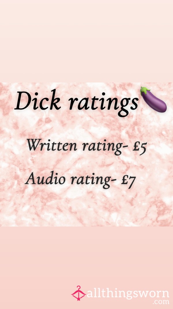 D*ck Ratings✅🍆