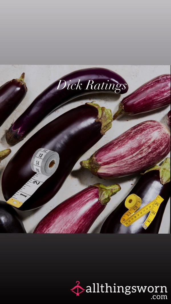🍤d*ck Ratings And Leaderboard🍆