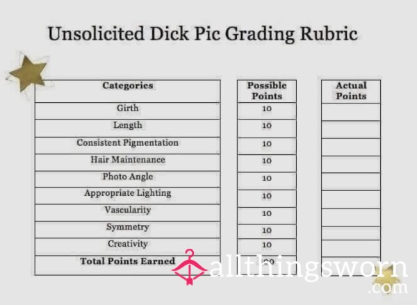 D*ck Ratings Available Tonight 🍆❌👅