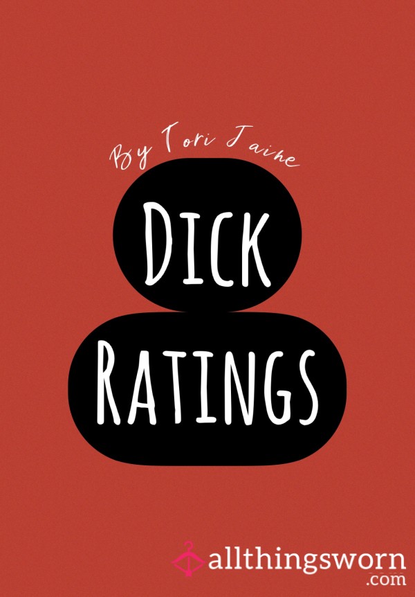 D*ck Ratings By Moi ❤️‍🔥