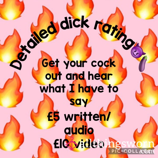 D*ck Ratings From A Teen Virgin😈