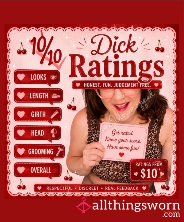 🍌 D*ck Ratings From Your Cheeky Curvy Aussie Redhead 😘