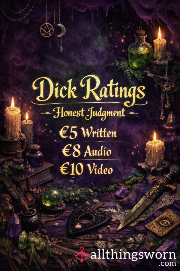 D*ck Ratings ~ Honest Judgement