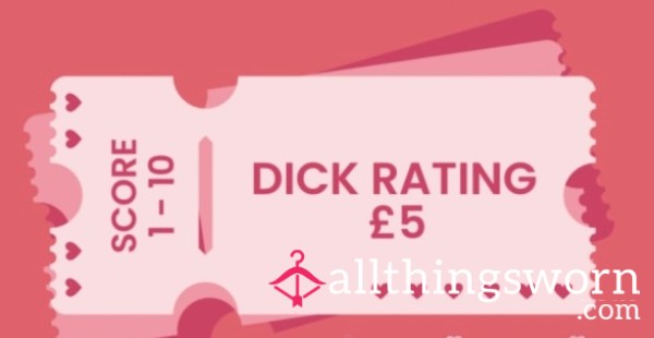 D*ck Ratings… *See Description* 🍆
