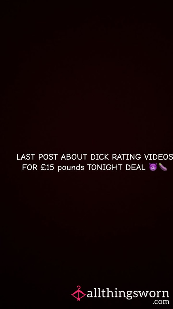 D*ck Ratings Videos
