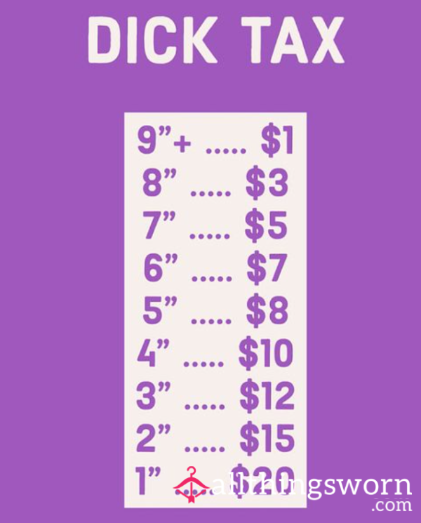 D*ck Tax