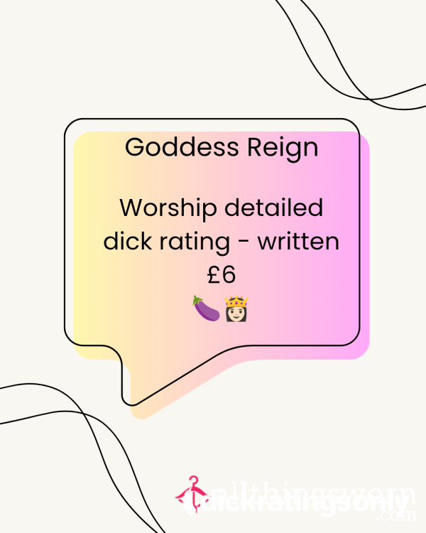 D*ck Worship Rating In Detail
