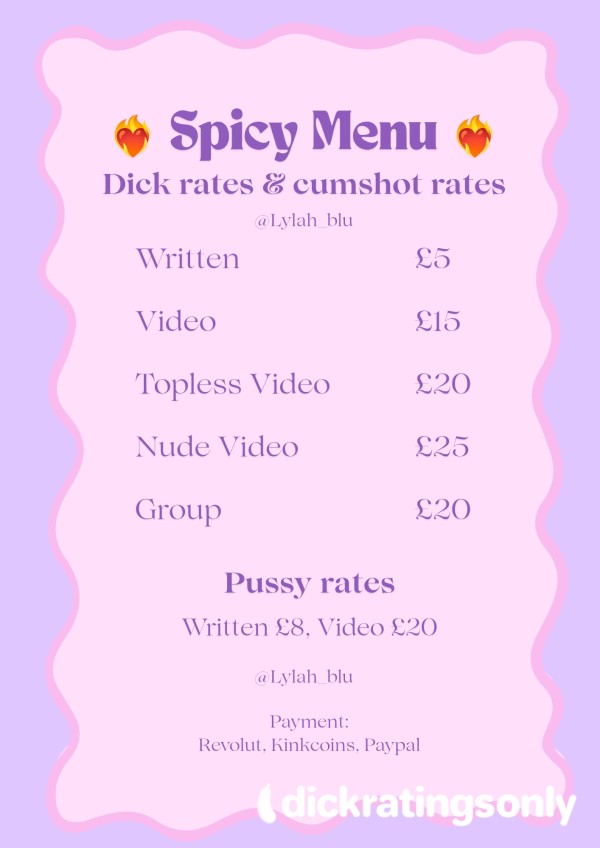 🍆 D*ck/c*mshot Rating