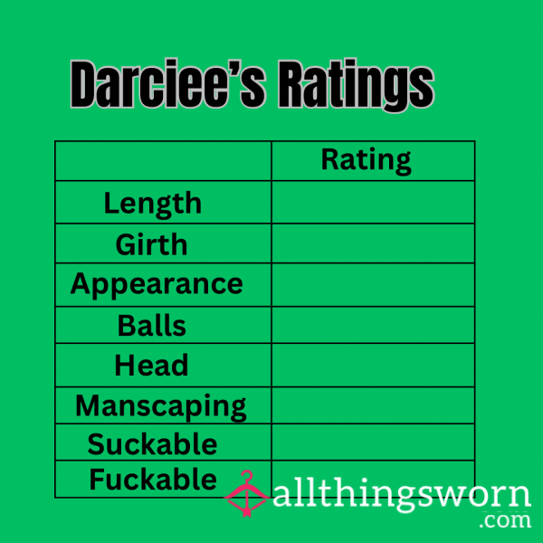 D*cks Ratings