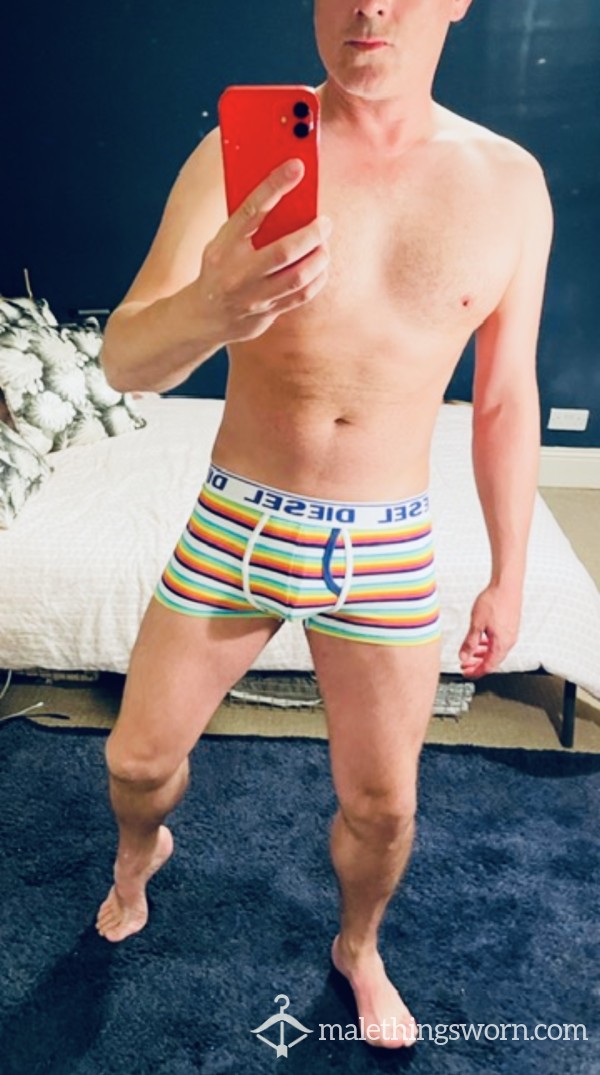 DIESEL PRIDE BOXERS UK M