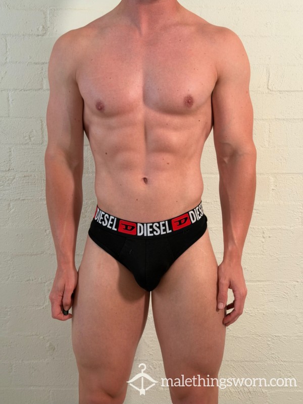 Diesel Thong Black Medium