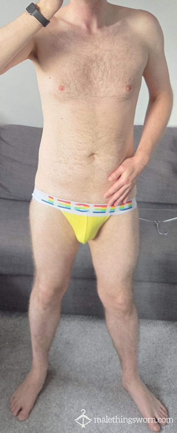 Diesel Yellow Pride Jockstrap