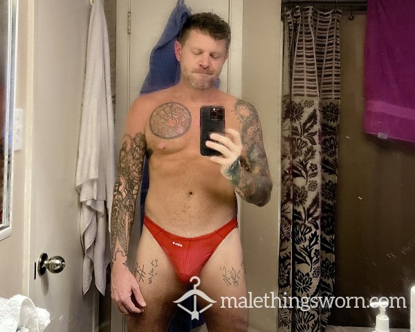 Dietz (Mexico) Bikini Brief Red, Size L