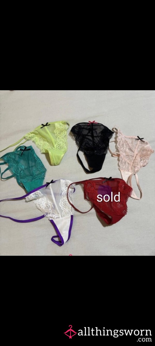 Different Coloured G Strings
