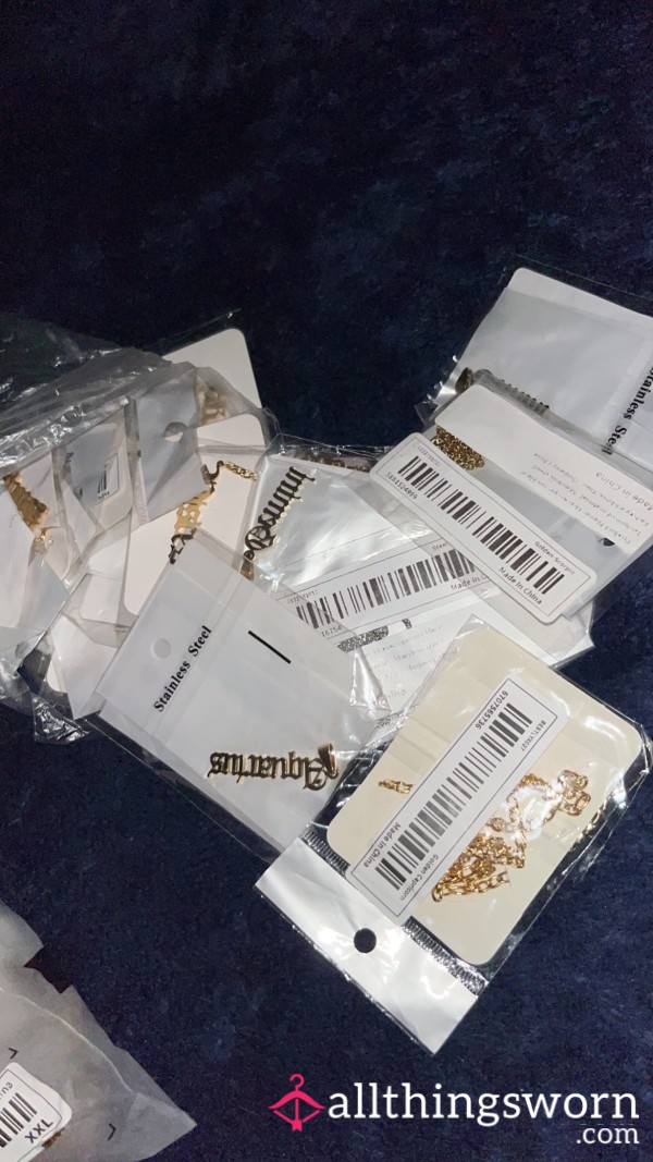 Different Zodiac Signs Necklaces ❤️