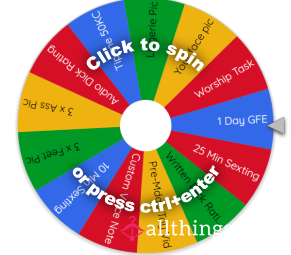 Digital Wheel Spin!