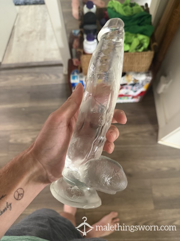 Di**o - 10" Clear With Balls