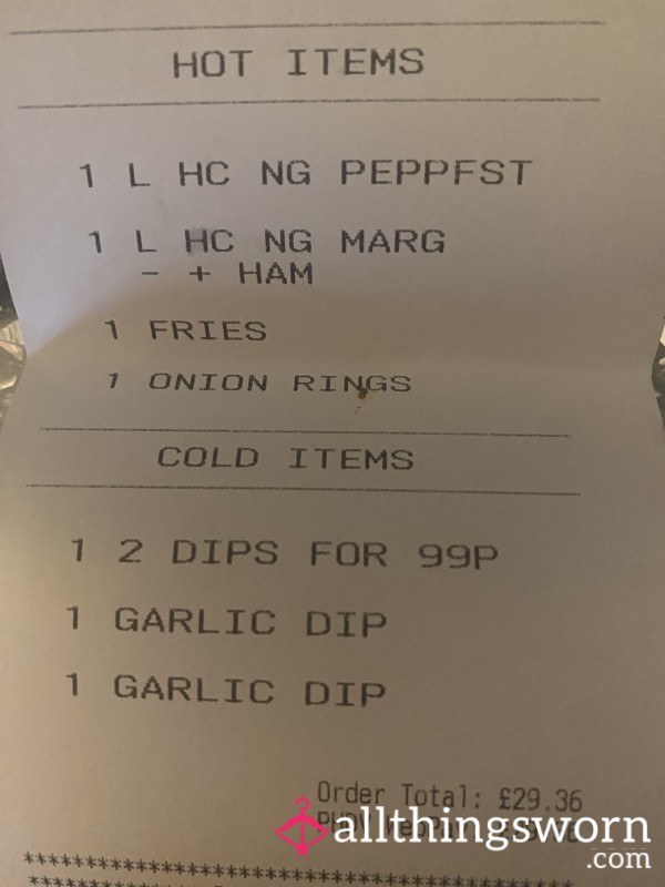 Dinner Reimbursement