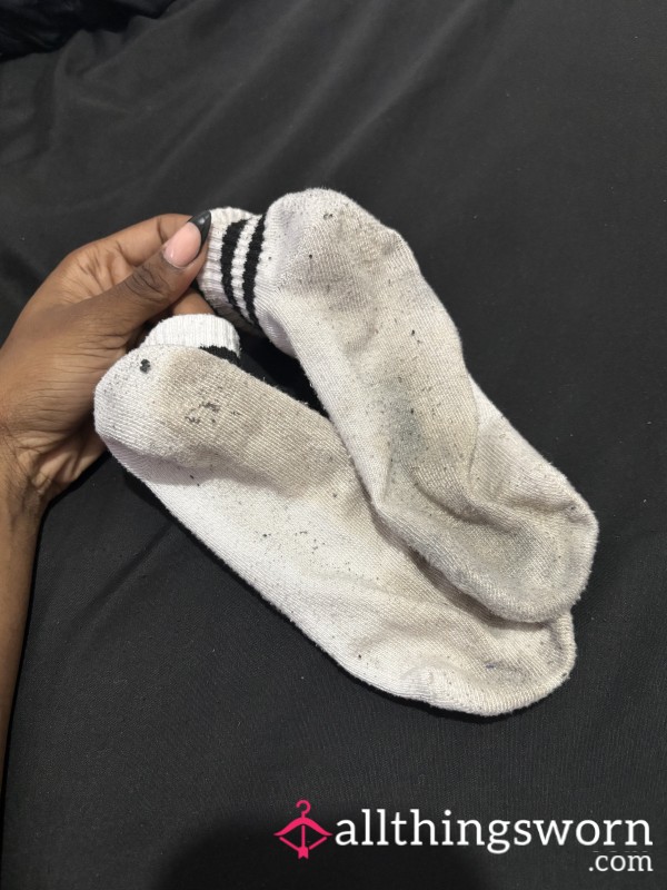Dirty 1 Day Worn Socks