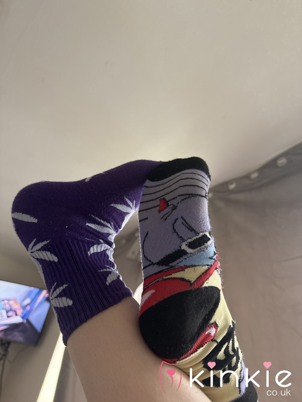 Dirty 2 Day Old Slept In Socks