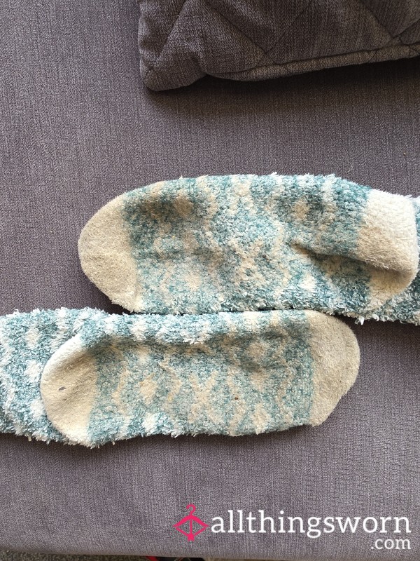 Dirty 3 Day Worn Fluffy Socks