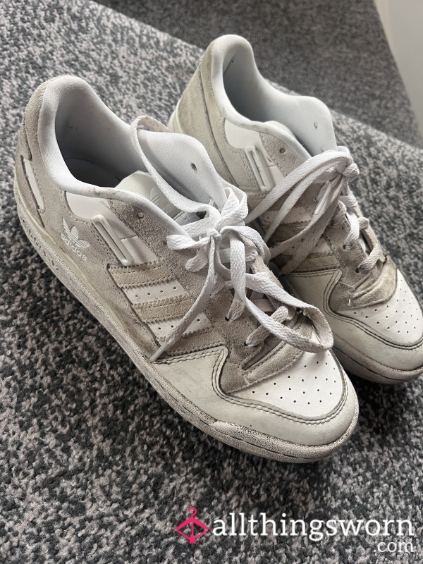 Dirty Adidas Trainers Size 6