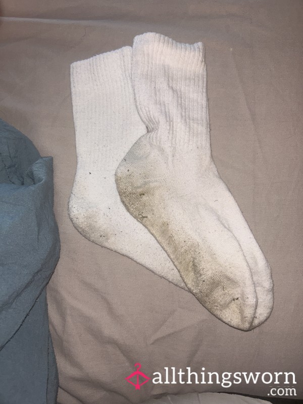 Dirty After Gym Socks Very Smelly