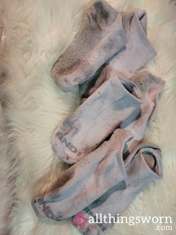 Dirty And 1 No Show White Socks - 1 Save