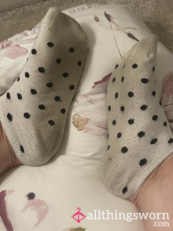 Dirty Ankle Socks