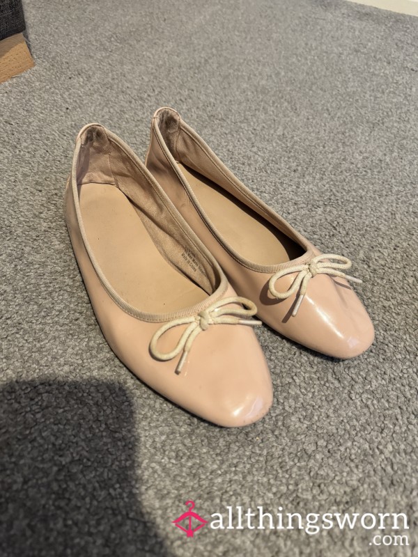 Dirty Ballet Flats