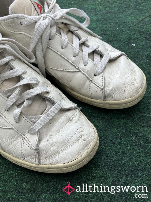 Worn Stinky Beat Up Reebok Sneakers