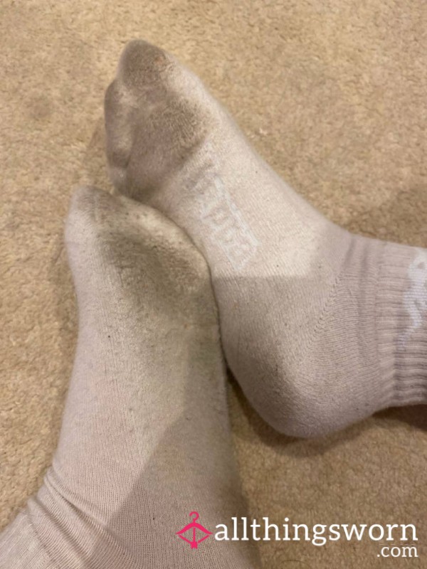 Dirty Beige Socks