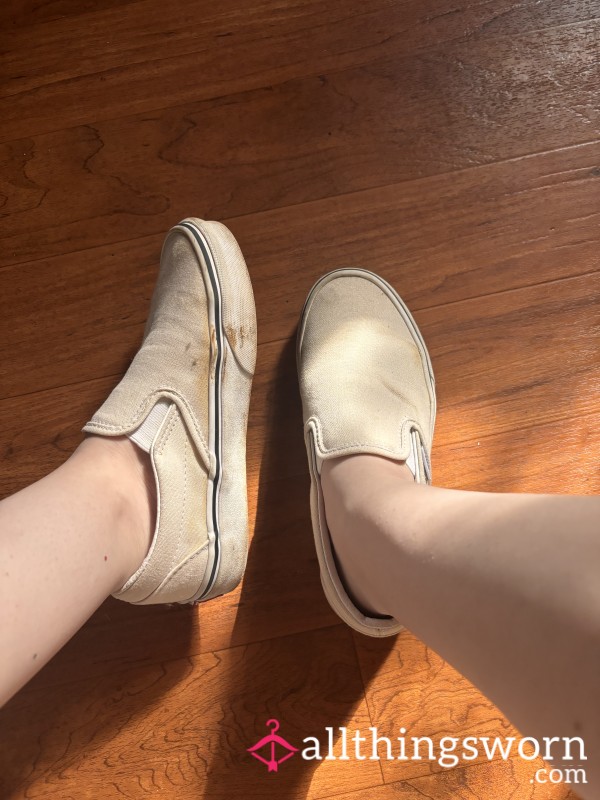 Dirty Beige Vans