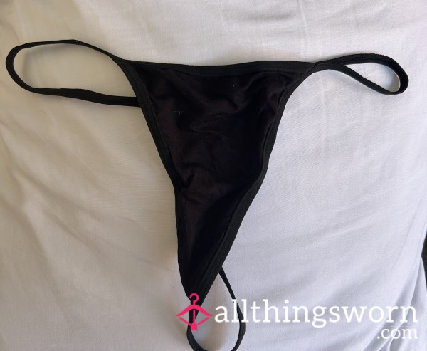 Dirty Black G String
