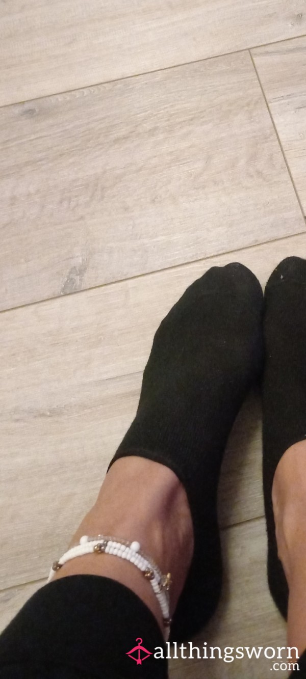 Dirty Black Gym Socks