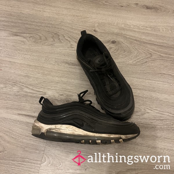Dirty Black Nike Air 97 Trainers