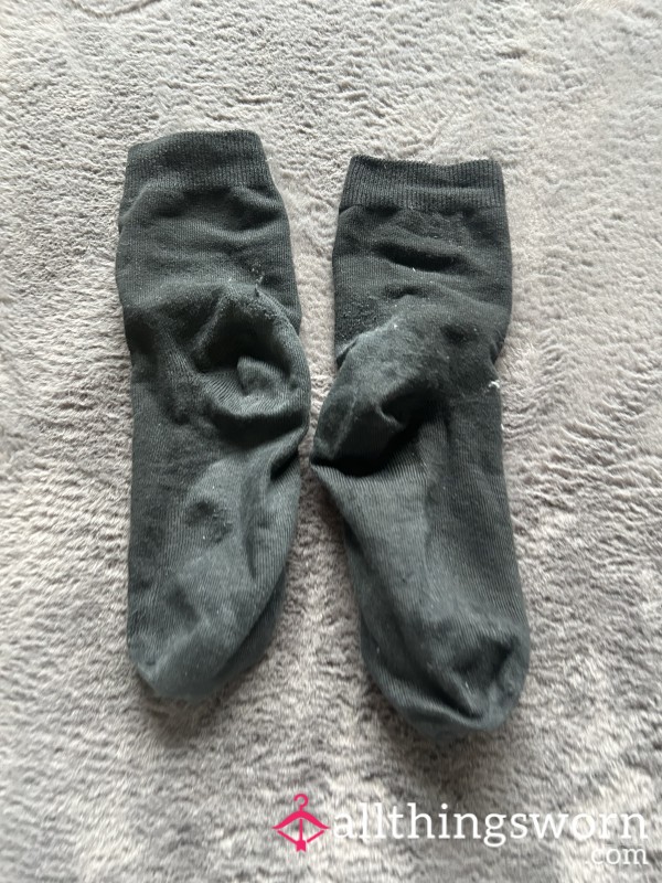 Dirty Black Socks Fresh Off My Feet 👣