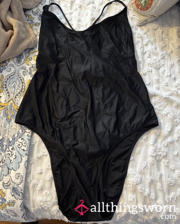 Dirty Black Swimsuit
