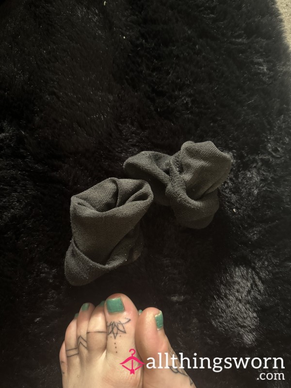 Dirty Black Work Socks