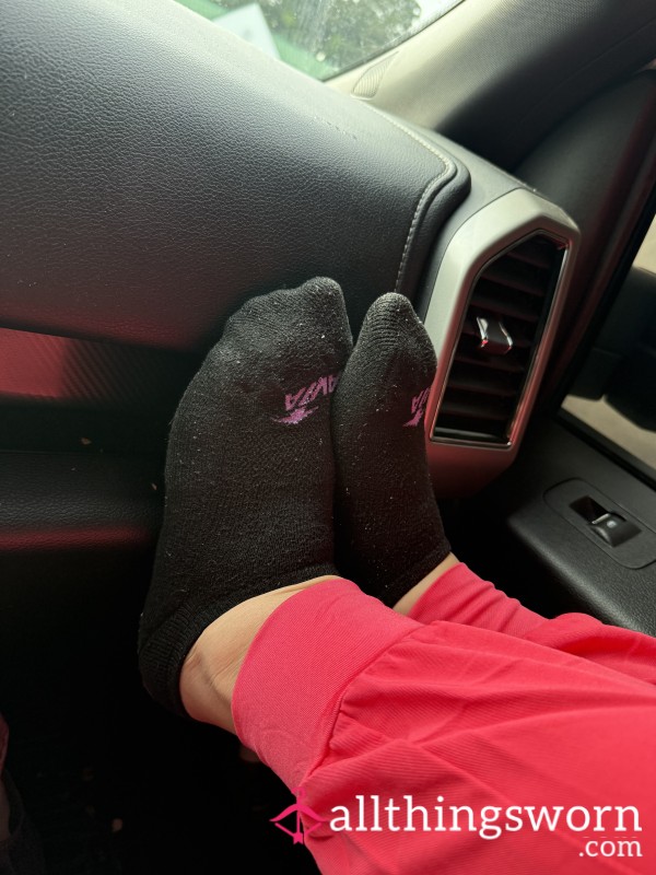 Dirty Black Work Socks